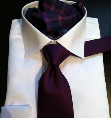 Eton Shirt , Tie and Pocket Square NYC